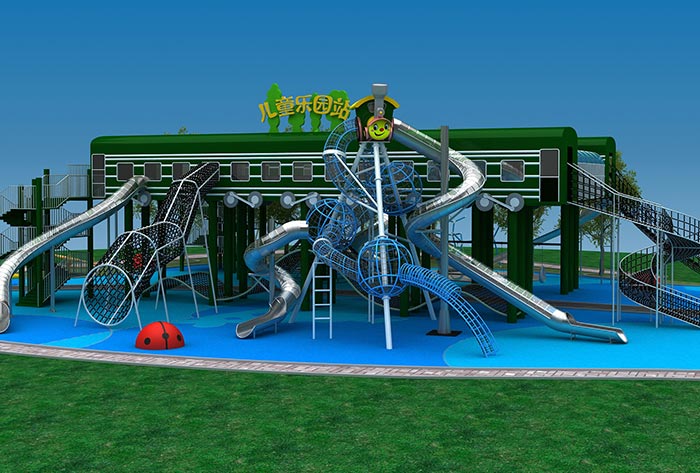 北京不锈钢滑梯厂家对围栏的三个设计要求