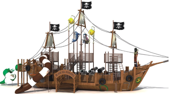 常见的大型户外北京非标定制滑梯的材质都有哪些？